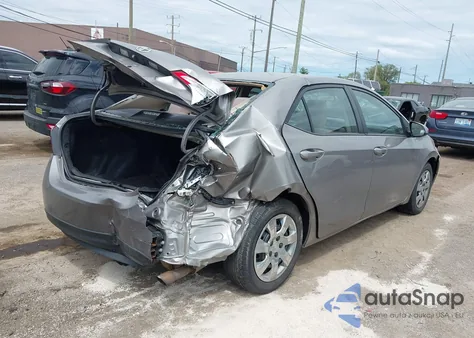 2014 Toyota Corolla Le из США, поврежденный, VIN 2T1BURHE6EC127589